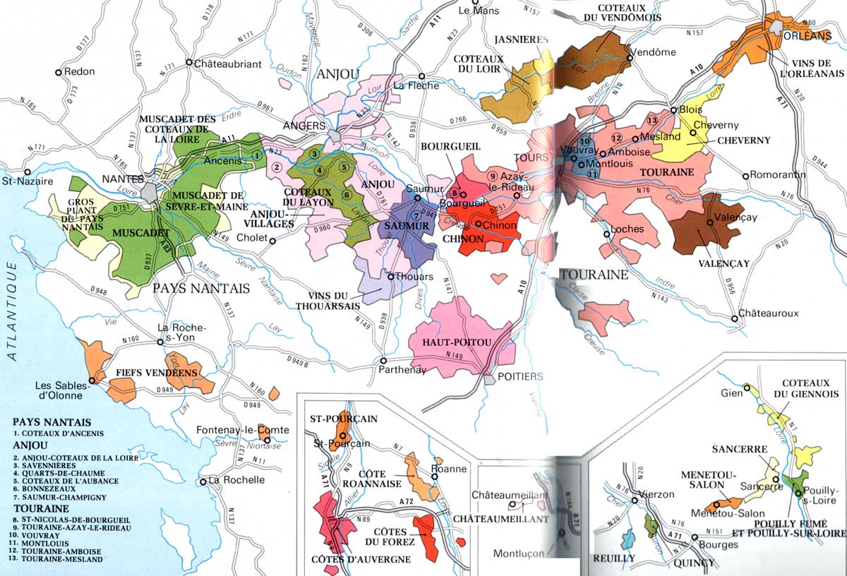 carte val-de-loire